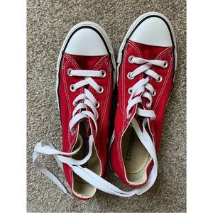 Womens Red Converse